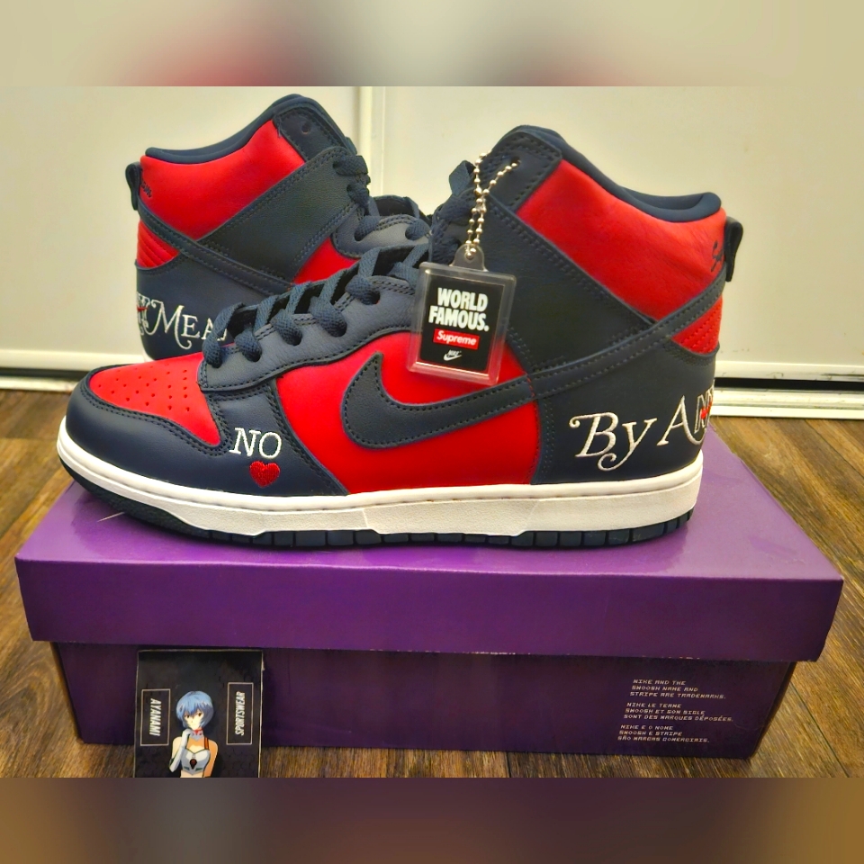 Nike Sb Dunk High Og Qs Supreme 10